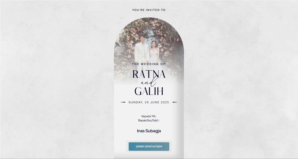 Undangan Pernikahan Online Seremoni