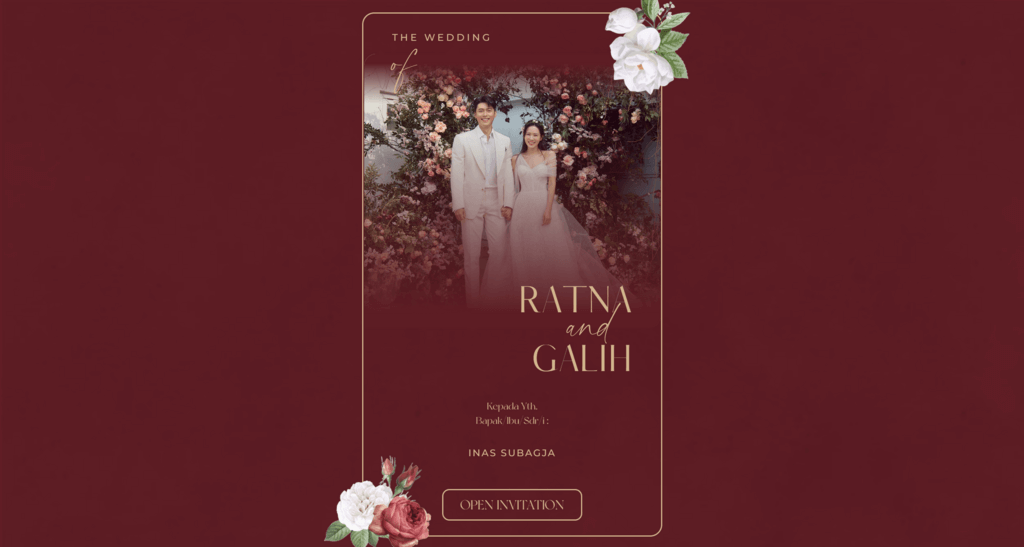 Undangan Pernikahan Online Seremoni